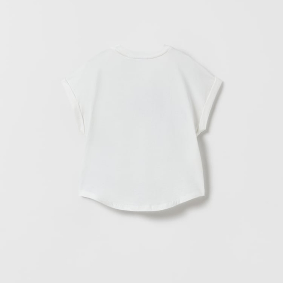 Zara Kids Limited Edition Mickey Mouse Disney Sequin Top - Picture 2 of 3